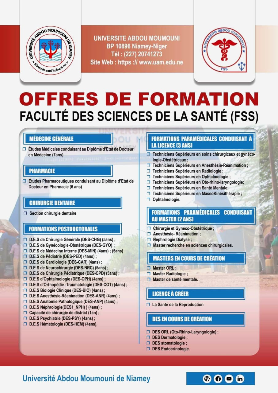 Offres de formation FSS