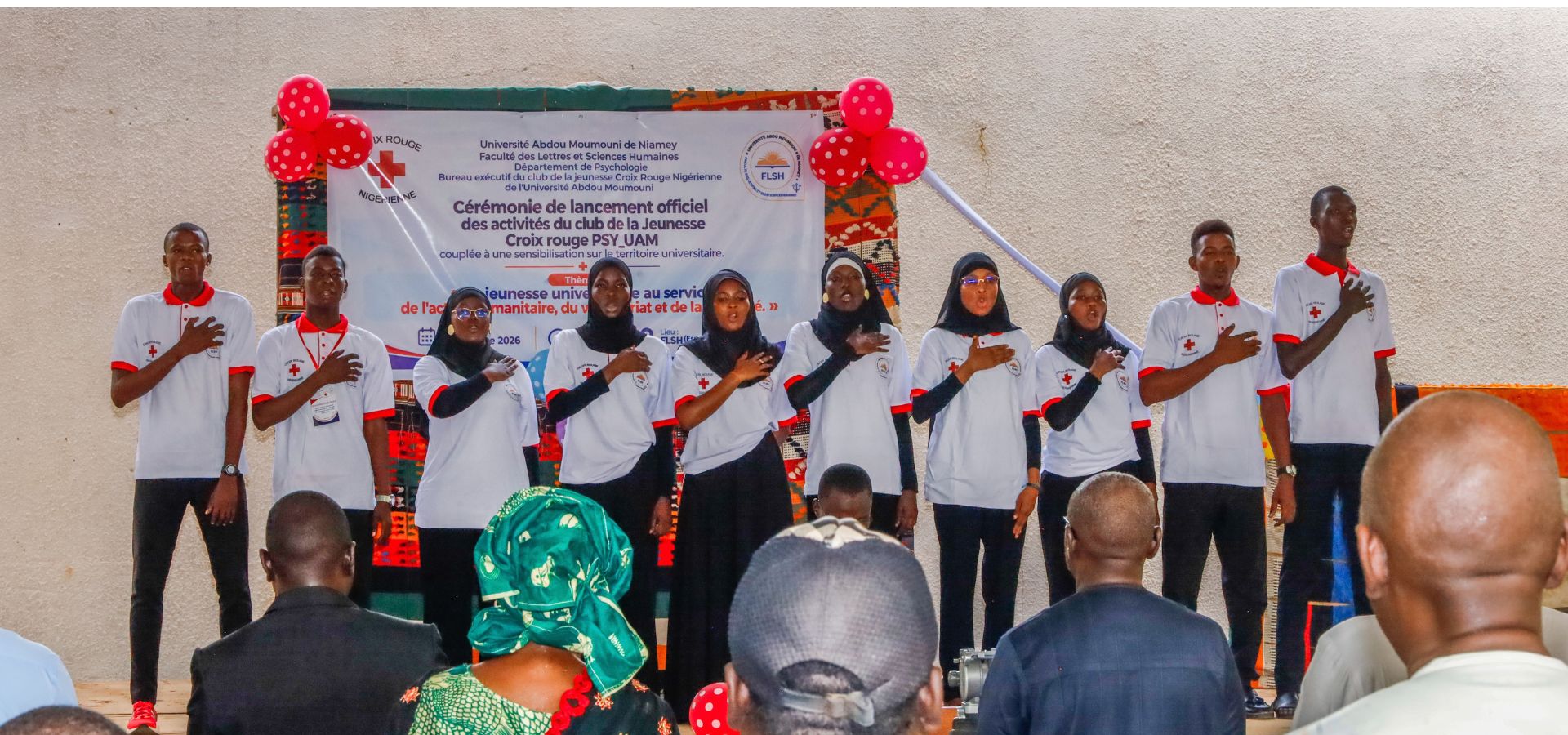 Santé mentale : le club Jeunesse Croix-Rouge PSY-UAM lance officiellement ses activités à l'Université Abdou Moumouni