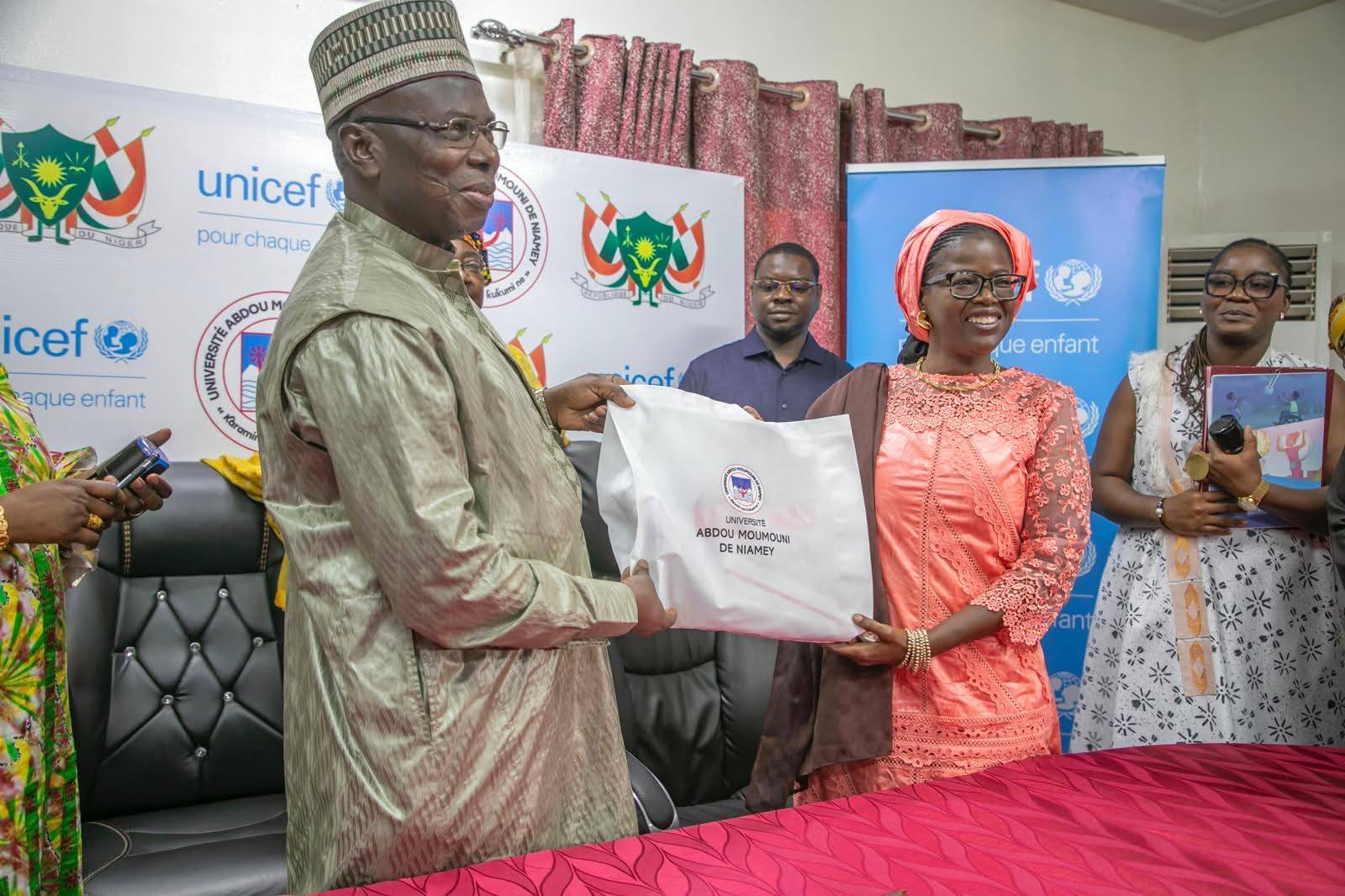 Signature d’un mémorandum d’entente stratégique entre l’Université Abdou Moumouni de Niamey (UAM) et le Fonds des Nations Unies pour l’Enfance (UNICEF Niger)