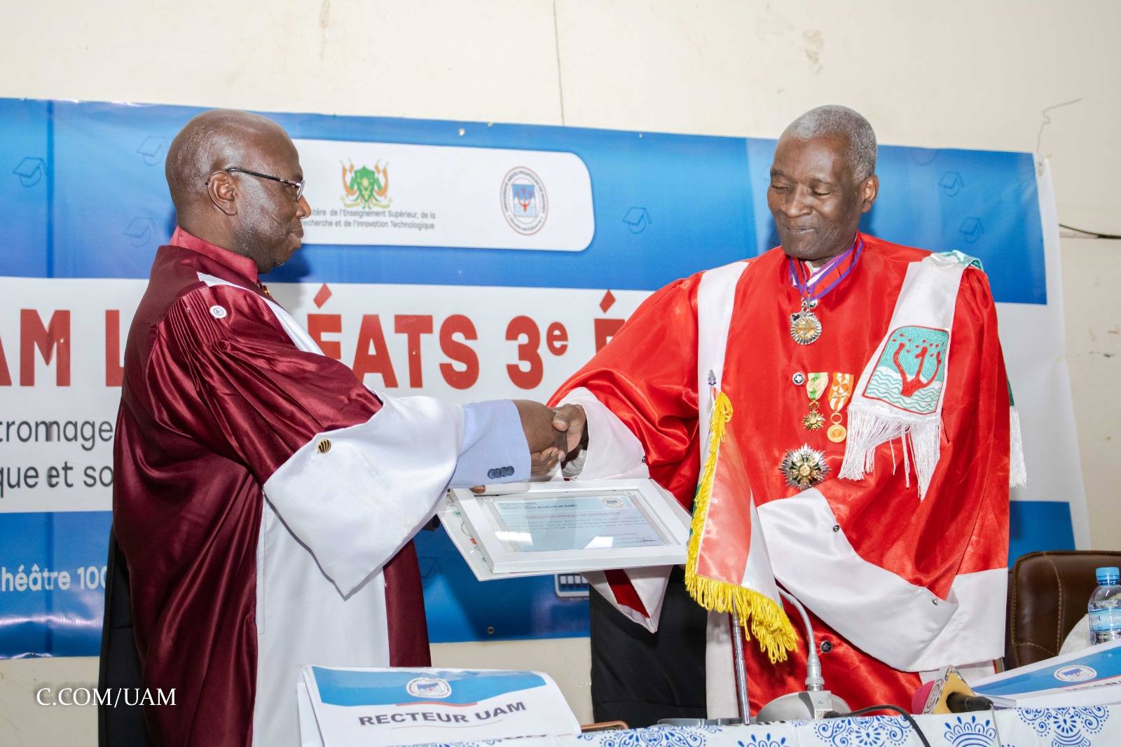 UAM Lauréats 3e édition : l’excellence académique célébrée à l’Université Abdou Moumouni de Niamey